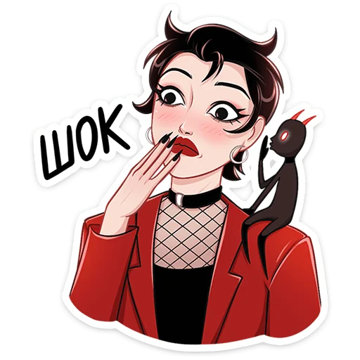 ⭐ Стикер «Азазель» для Telegram