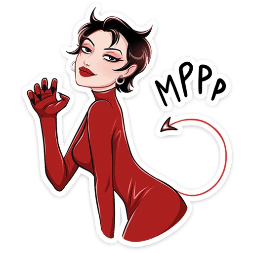 😽 Стикер «Азазель» для Telegram