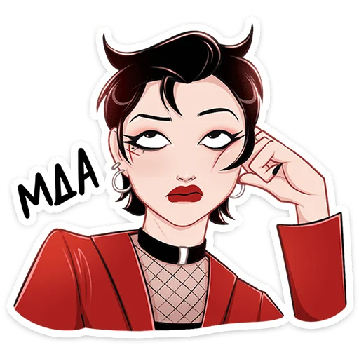 😐 Стикер «Азазель» для Telegram