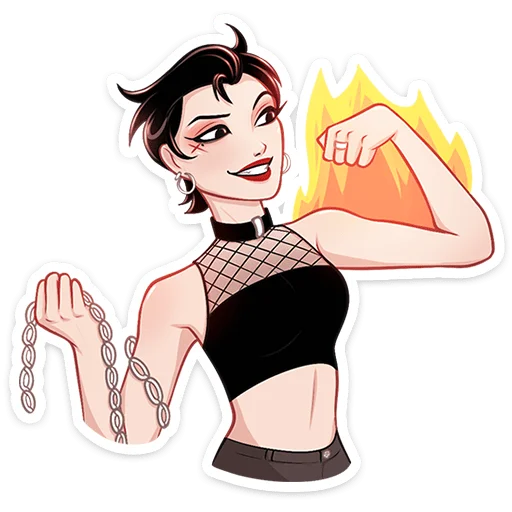 💪 Стикер «Азазель» для Telegram