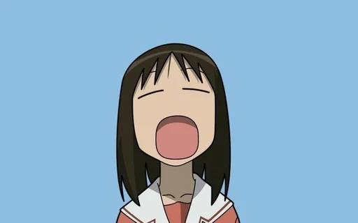 🥱 Стикер «Адзуманга Дайо» для Telegram