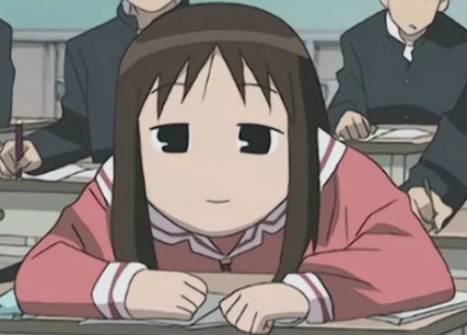Стикерпак Azumanga Daioh and Mykhailo для Telegram — скачать