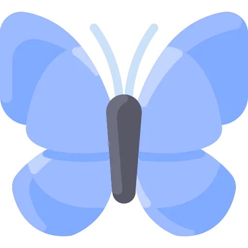 🤩 Эмодзи «Бабочки» для Telegram