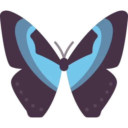 🤩 Эмодзи «Бабочки» для Telegram