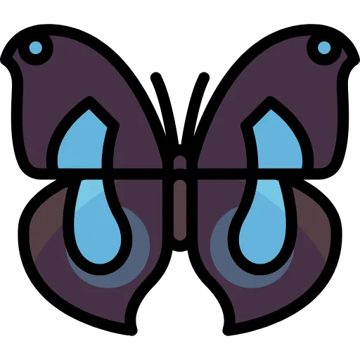 🤩 Эмодзи «Бабочки» для Telegram