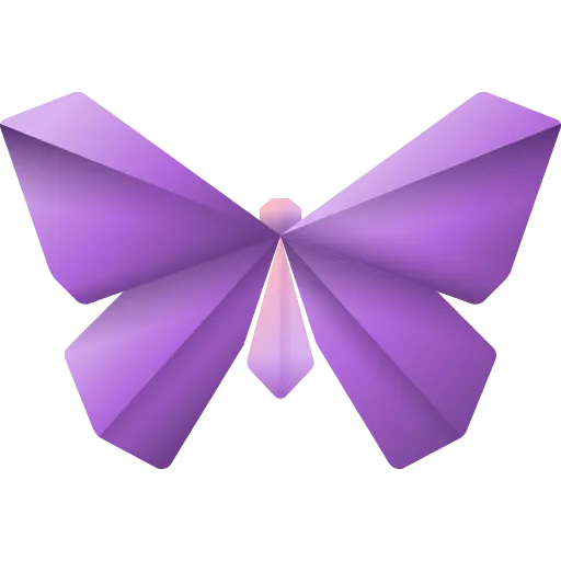 🤩 Эмодзи «Бабочки» для Telegram