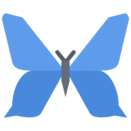 🤩 Эмодзи «Бабочки» для Telegram