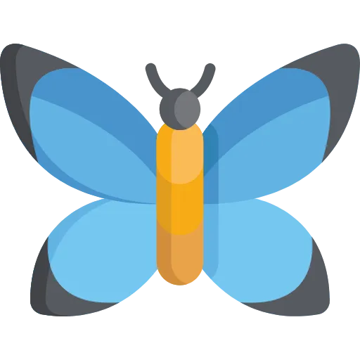 🤩 Эмодзи «Бабочки» для Telegram