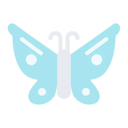 🤩 Эмодзи «Бабочки» для Telegram
