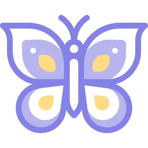 🤩 Эмодзи «Бабочки» для Telegram