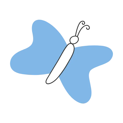 🤩 Эмодзи «Бабочки» для Telegram