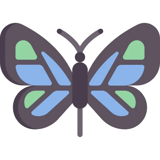 🤩 Эмодзи «Бабочки» для Telegram