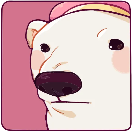 🫥 Эмодзи «Мишка Малышка» для Telegram