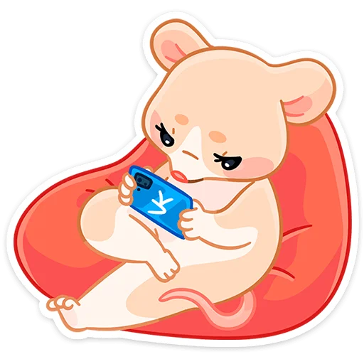📱 Стикер «Крошка Обнимышка без надписей» для Telegram