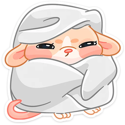☺ Стикер «Крошка Обнимышка без надписей» для Telegram
