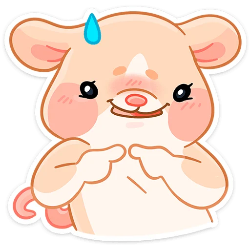 🥺 Стикер «Крошка Обнимышка без надписей» для Telegram