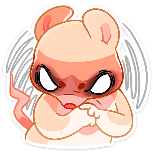 😈 Стикер «Крошка Обнимышка без надписей» для Telegram