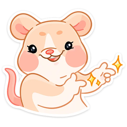 👉 Стикер «Крошка Обнимышка без надписей» для Telegram
