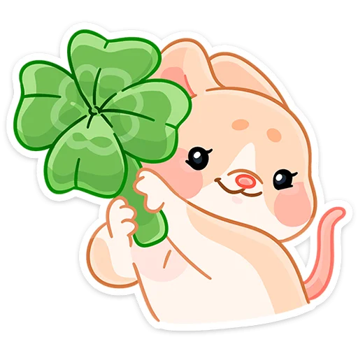☘️ Стикер «Крошка Обнимышка» для Telegram