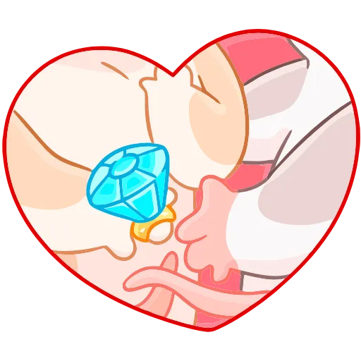 💍 Эмодзи «Крошка Обнимышка» для Telegram