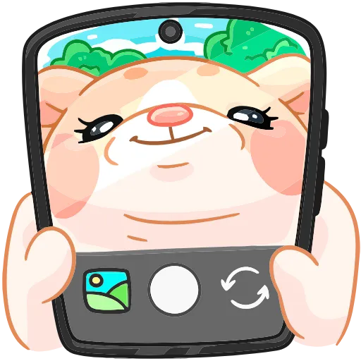 🤳 Эмодзи «Крошка Обнимышка» для Telegram