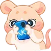 🤳 Эмодзи «Крошка Обнимышка» для Telegram