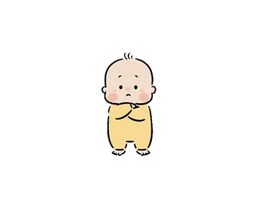 👀 Стикер «Baby» для Telegram