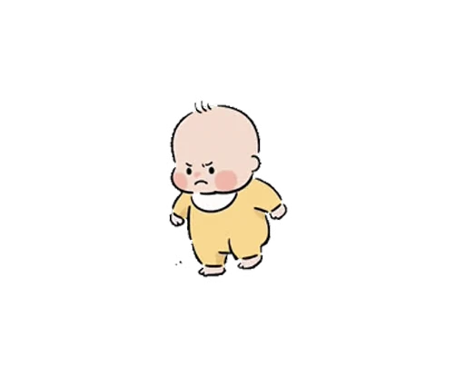 😠 Стикер «Baby» для Telegram