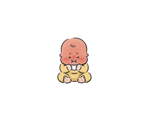 😖 Стикер «Baby» для Telegram