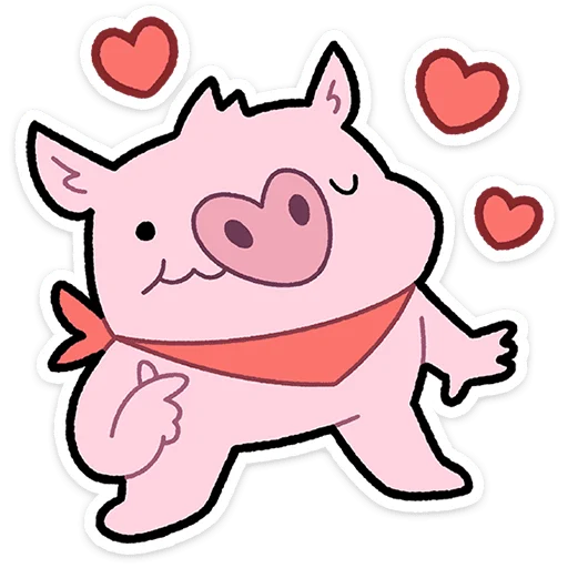 🥰 Стикер «Бекончик» для Telegram