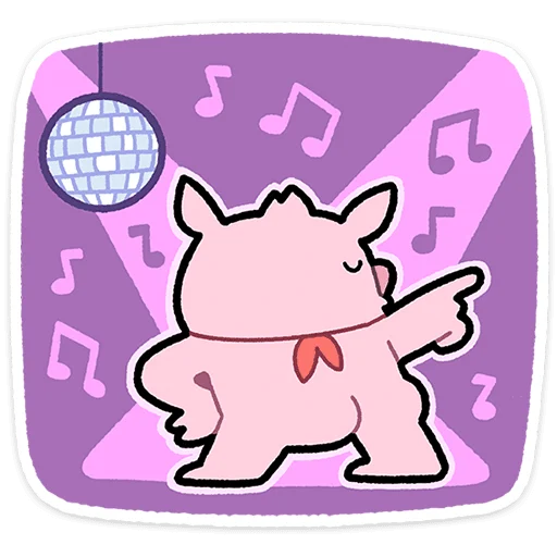 💃 Стикер «Бекончик» для Telegram