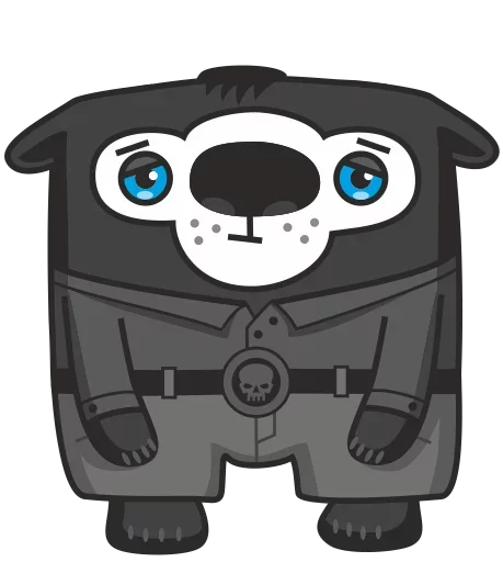 😒 Стикер «Bad Wolf» для Telegram