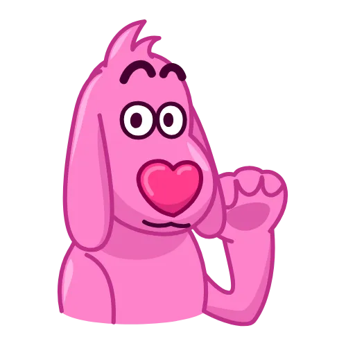 👋 Стикер «Lovehound» для Telegram