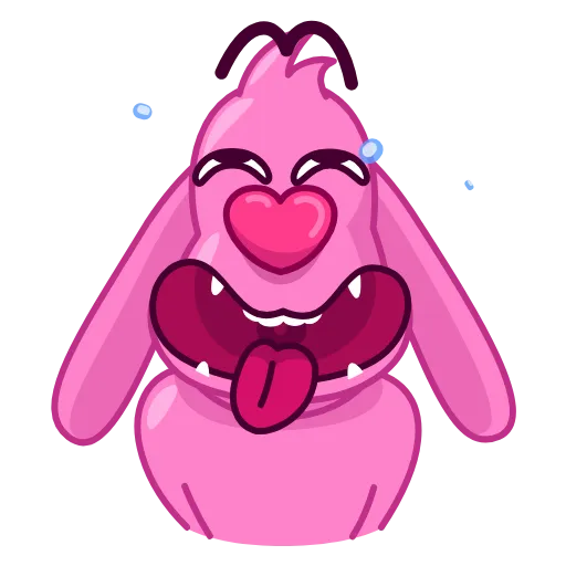 Стикерпак Lovehound для Telegram