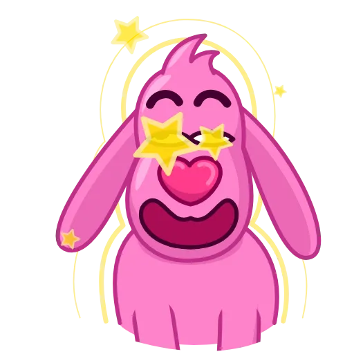 🤩 Стикер «Lovehound» для Telegram