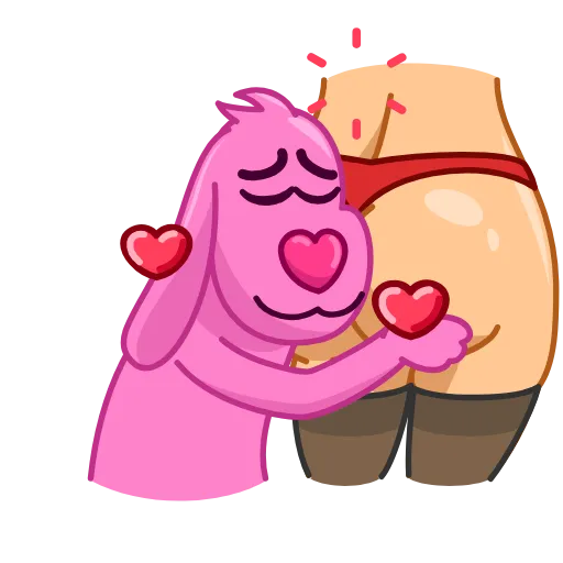 🥰 Стикер «Lovehound» для Telegram