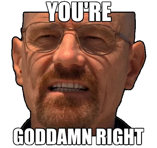 👌 Стикер «BreakingBad» для Telegram