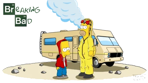 👨‍🦰 Стикер «BreakingBad» для Telegram