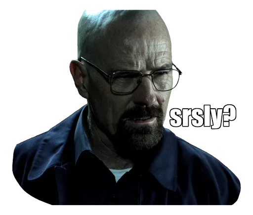 😐 Стикер «BreakingBad» для Telegram