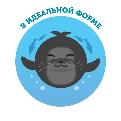 👌 Стикер «Байкальская нерпа» для Telegram