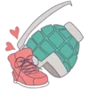 💥 Эмодзи «Bakudeku» для Telegram