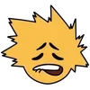 🤤 Эмодзи «😒 BakuDeku cursed» для Telegram