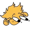 😳 Эмодзи «😒 BakuDeku cursed» для Telegram