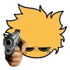 🔫 Эмодзи «😒 BakuDeku cursed» для Telegram
