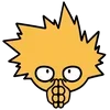 😌 Эмодзи «😒 BakuDeku cursed» для Telegram