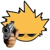 🔫 Эмодзи «😒 BakuDeku cursed» для Telegram