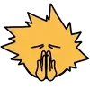 🙏 Эмодзи «😒 BakuDeku cursed» для Telegram