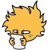 😑 Эмодзи «😒 BakuDeku cursed» для Telegram