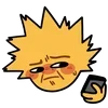 🫤 Эмодзи «😒 BakuDeku cursed» для Telegram