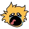😱 Эмодзи «😒 BakuDeku cursed» для Telegram